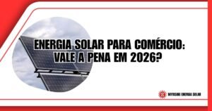 Energia Solar para Comércio: Vale a Pena em 2026?